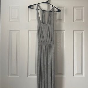 Abercrombie and Fitch Women’s Grey Racerback Maxi Dress Size Small